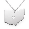 FREE Stainless Steel State of Ohio Necklace - Just Pay Shipping