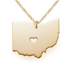 FREE Stainless Steel State of Ohio Necklace - Just Pay Shipping