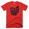 Best Freakin State Ever Short sleeve t-shirt