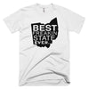 Best Freakin State Ever Short sleeve t-shirt