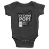 It's Called Pop Not Soda Infant short sleeve one-piece