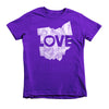 Ohio LOVE Short sleeve kids t-shirt