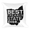 Best Freakin State Ever Pillow